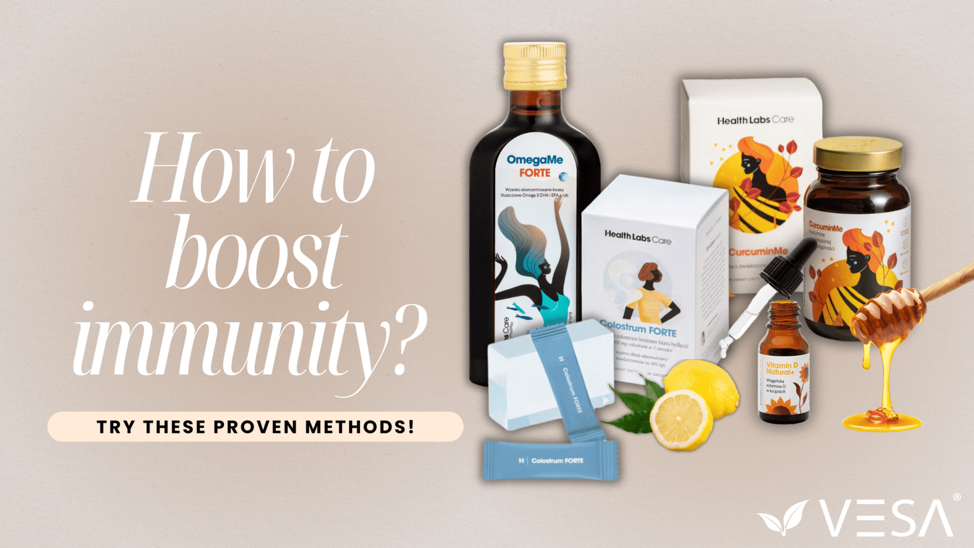 How to boost immunity? Try these proven methods! - Vesa Beauty