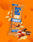 15x Be Raw Crunchy Peanuts & Caramel Bar 40g - Be Raw - Vesa Beauty