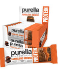 15x Purella SuperFoods Protein Bar - Caramel Brownie 45g - Purella Superfoods - Vesa Beauty