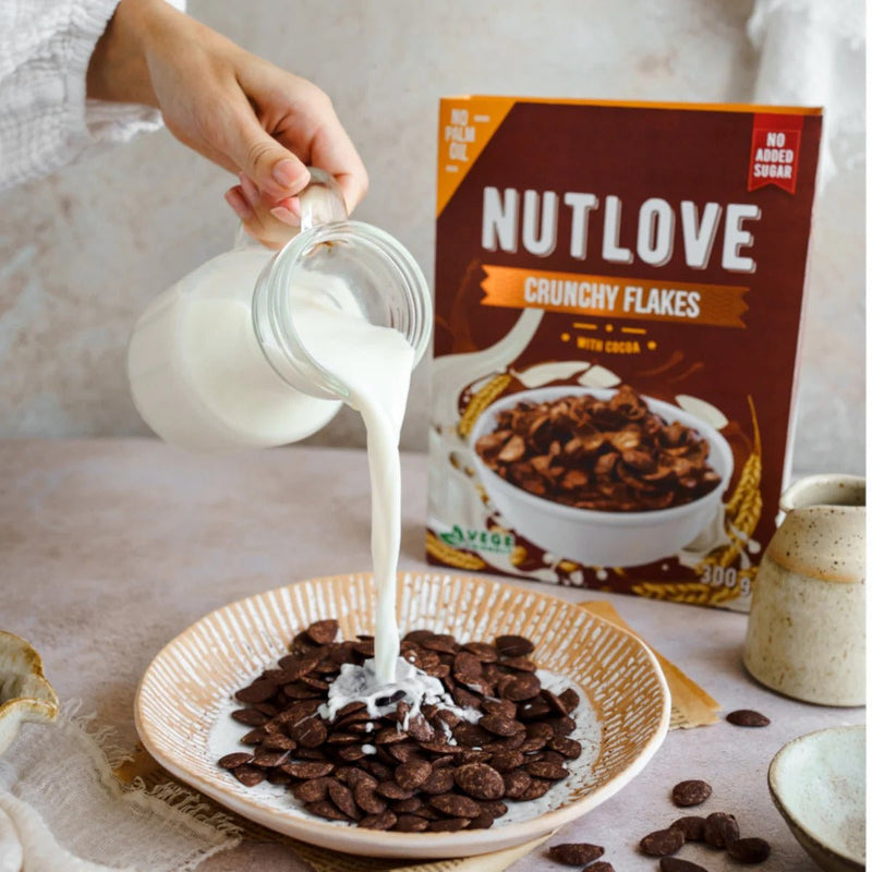 ALLNUTRITION NUTLOVE Crunchy Flakes with Cocoa 300g - ALLNUTRITION - Vesa Beauty