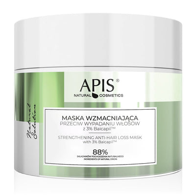 APIS Natural Solution - Strengthening Anti-Hair Loss Mask with 3% Baicapil™ 200ml - APIS - Vesa Beauty