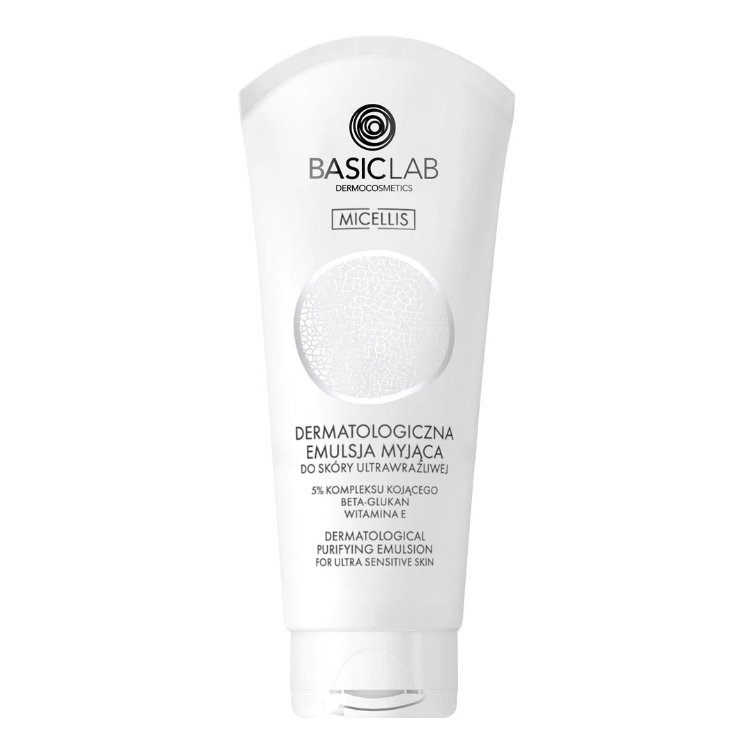BasicLab Dermatological Puryfying Emulsion for Ultra Sensitive Skin 100ml - BasicLab - Vesa Beauty