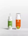 BasicLab SET 1: Serum with vit. C 15% 30ml + Light emulsion SPF50+ 50ml | for Acne - Prone, Oily & Combination Skin - BasicLab - Vesa Beauty