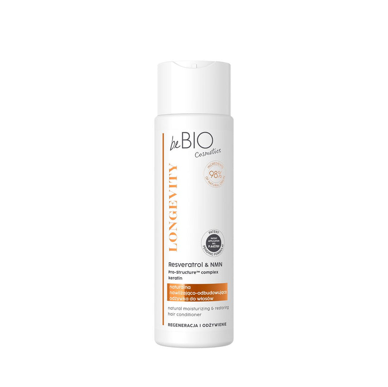 BeBio Longevity regeneration & nourishment - Natural Moisturising & Restoring Hair Conditioner 250ml - BeBio Ewa Chodakowska - Vesa Beauty