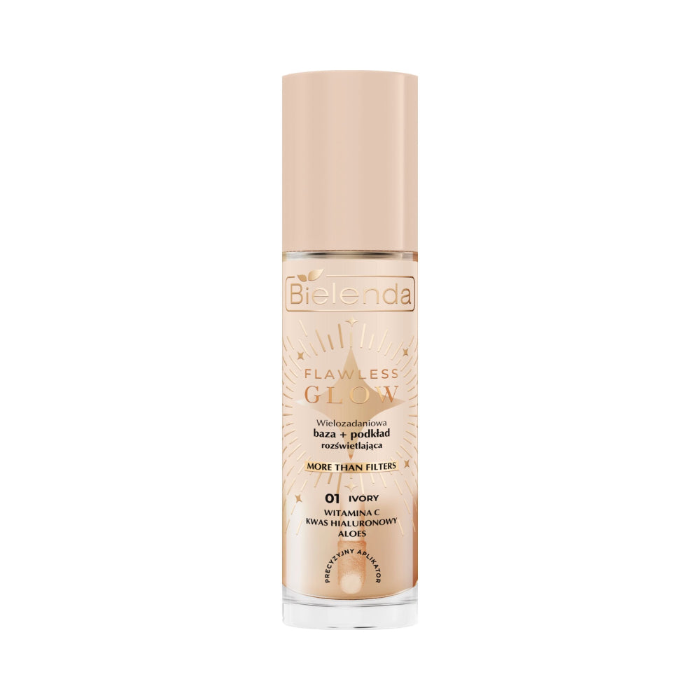 Natural Cosmetics Flawless Glow - Multi-tasking Illuminating Base + Foundation 30ml