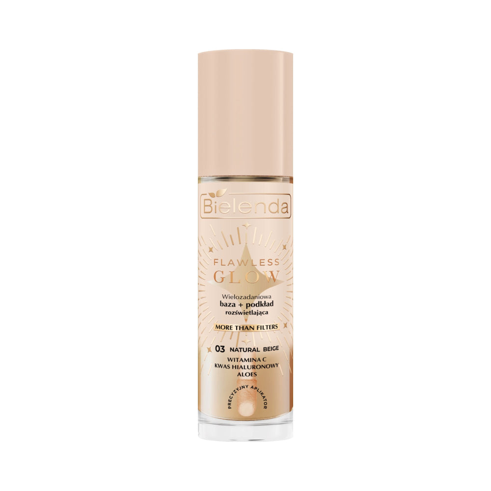 Natural Cosmetics Flawless Glow - Multi-tasking Illuminating Base + Foundation 30ml