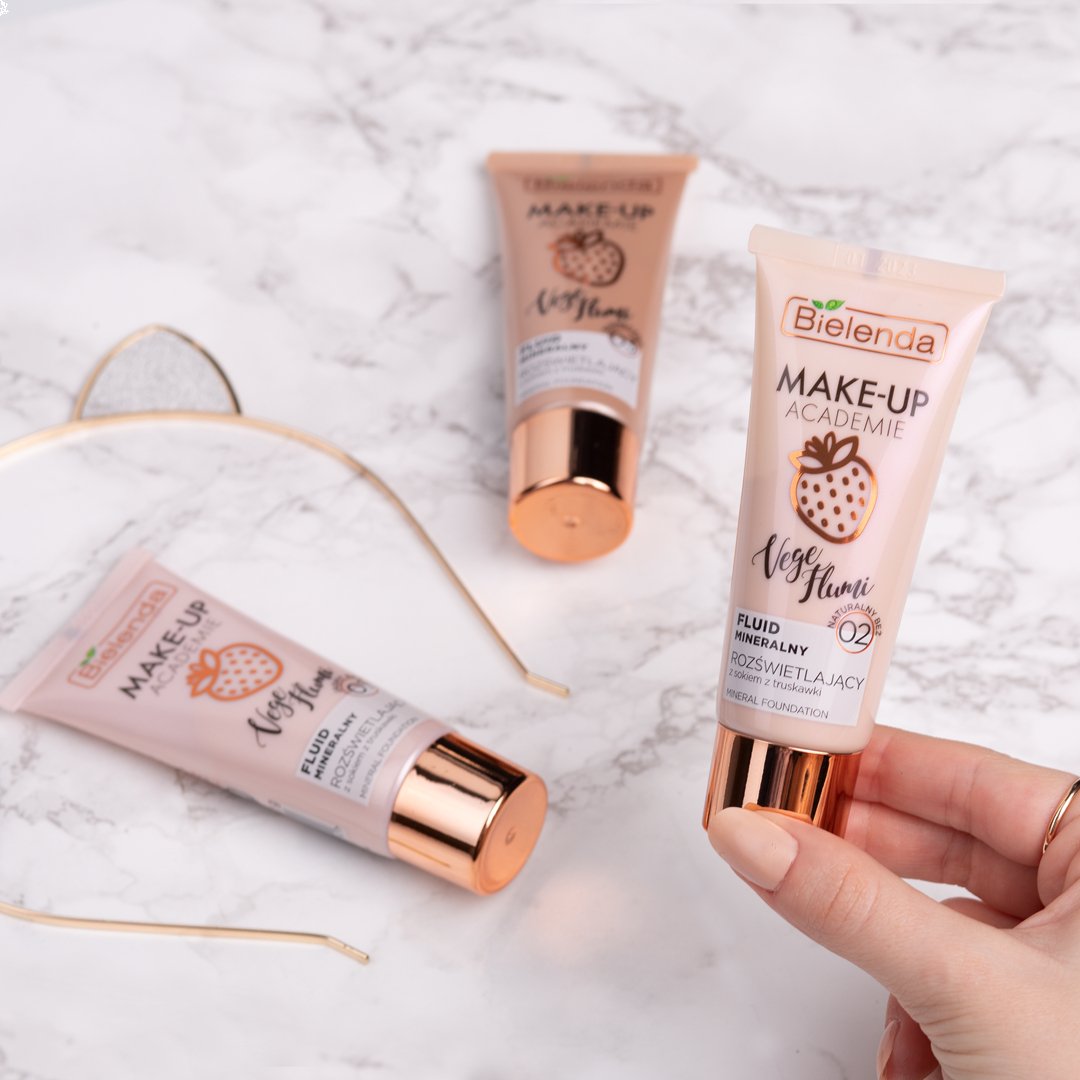 Bielenda MAKE - UP ACADEMIE - Mineral Foundation VEGE FLUMI 30g - Bielenda - Vesa Beauty