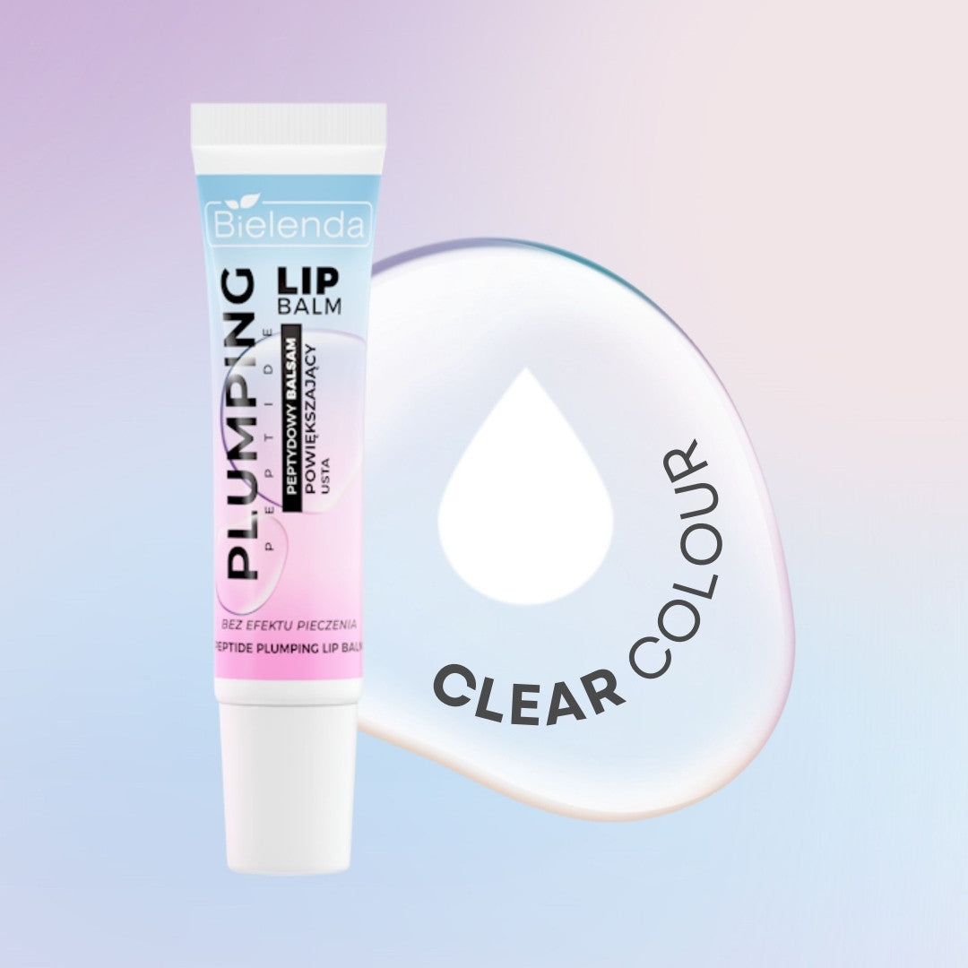 Natural Cosmetics PLUMPING LIP BALM Peptide plumping lip balm without tingling sensation 10g