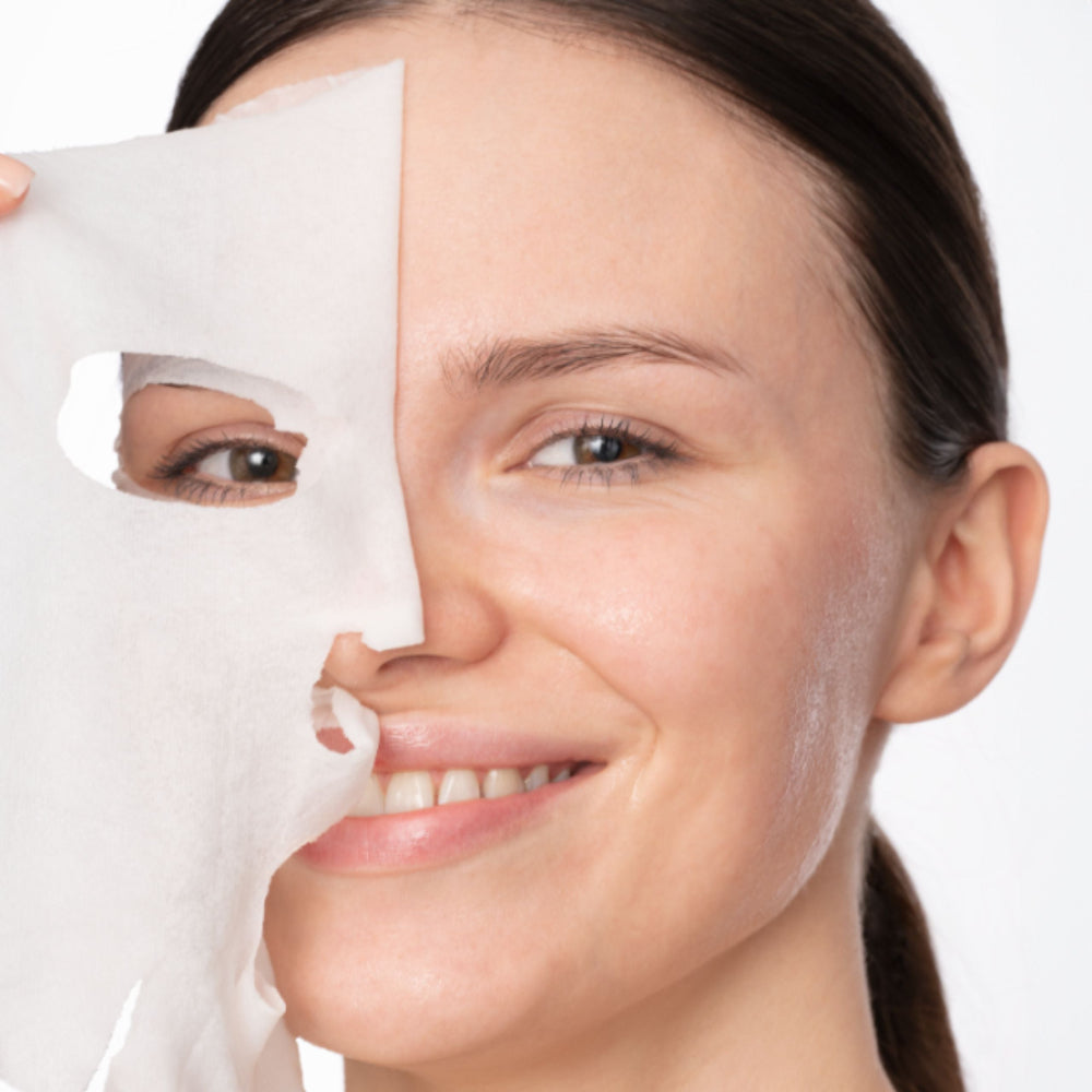 Natural Cosmetics RENEW YOUR SKIN Intensely moisturizing & soothing Face Sheet Mask 1pc