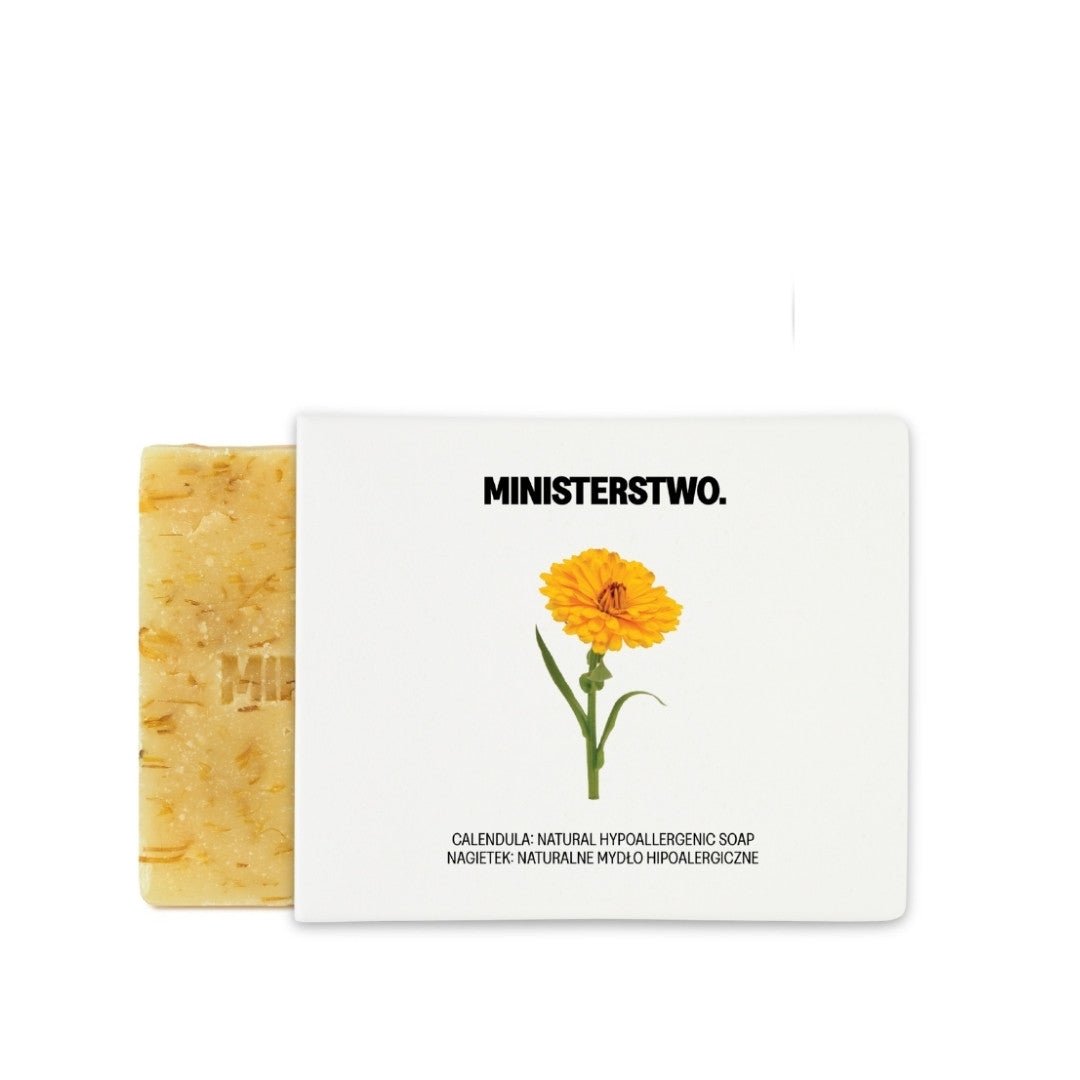CALENDULA: Natural Hypoalergenic Soap 100g - Ministerstwo - Vesa Beauty