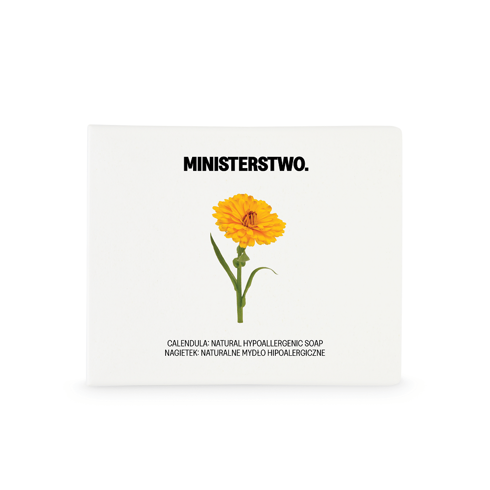 CALENDULA: Natural Hypoalergenic Soap 100g - Ministerstwo - Vesa Beauty