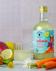 Carrot Kvass with Apple & Lemon - Honey Bear 500ml - Sadowski Bee Gardens - Vesa Beauty