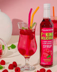 FITKING DELICIOUS Syrup Zero - Raspberry 420ml - ALLNUTRITION - Vesa Beauty