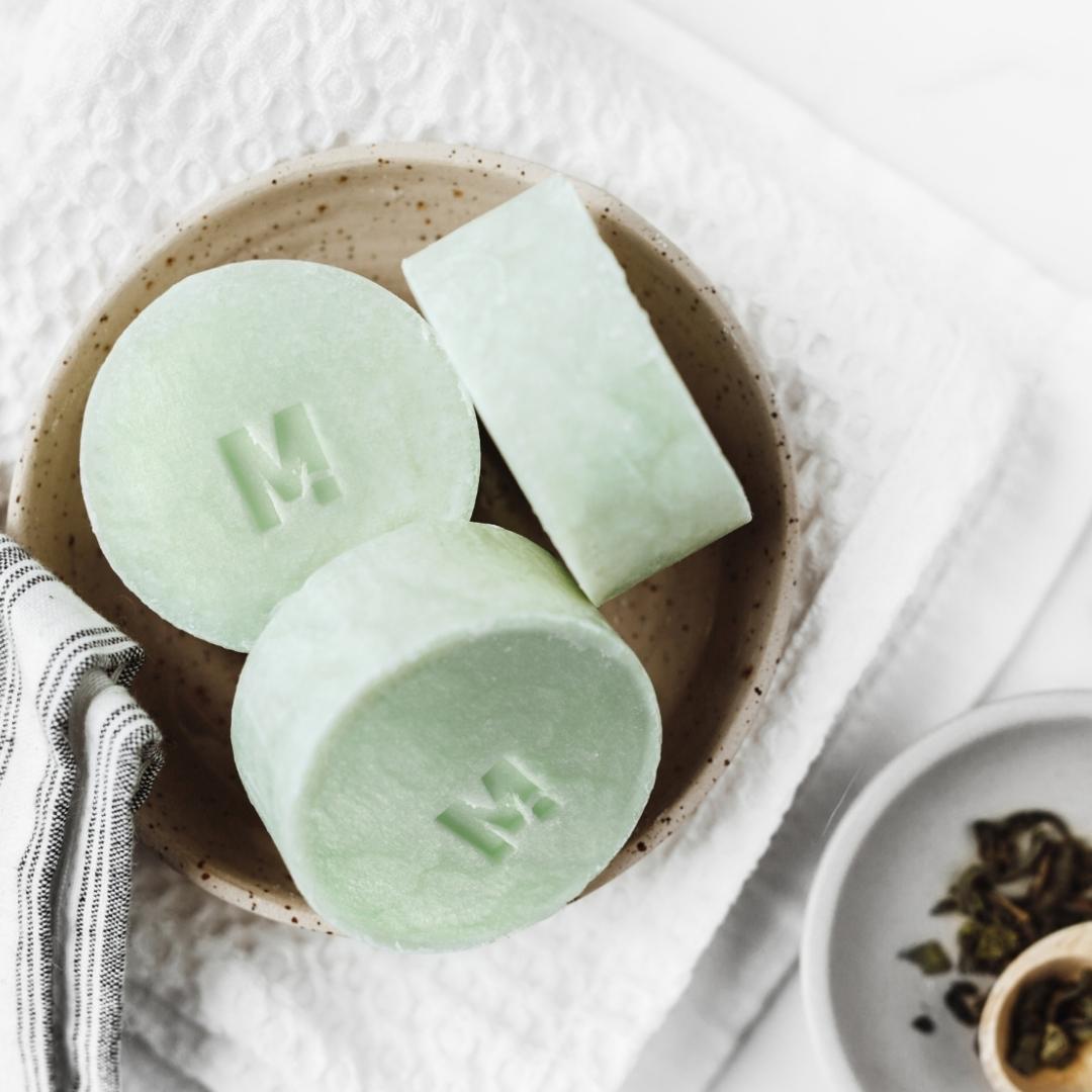 GREEN TEA: Washing Bar for body, hair & beard 85g - Ministerstwo - Vesa Beauty