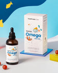 HealthLabs Care MyKids Omega - Omega 3 acids in drops for kids 100ml - HealthLabs Care - Vesa Beauty