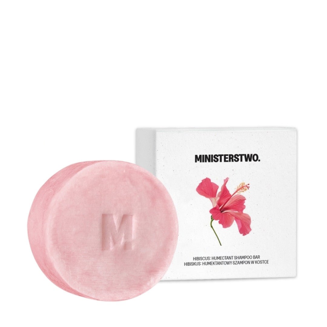HIBISCUS: Humectant Shampoo Bar 85g - Ministerstwo - Vesa Beauty