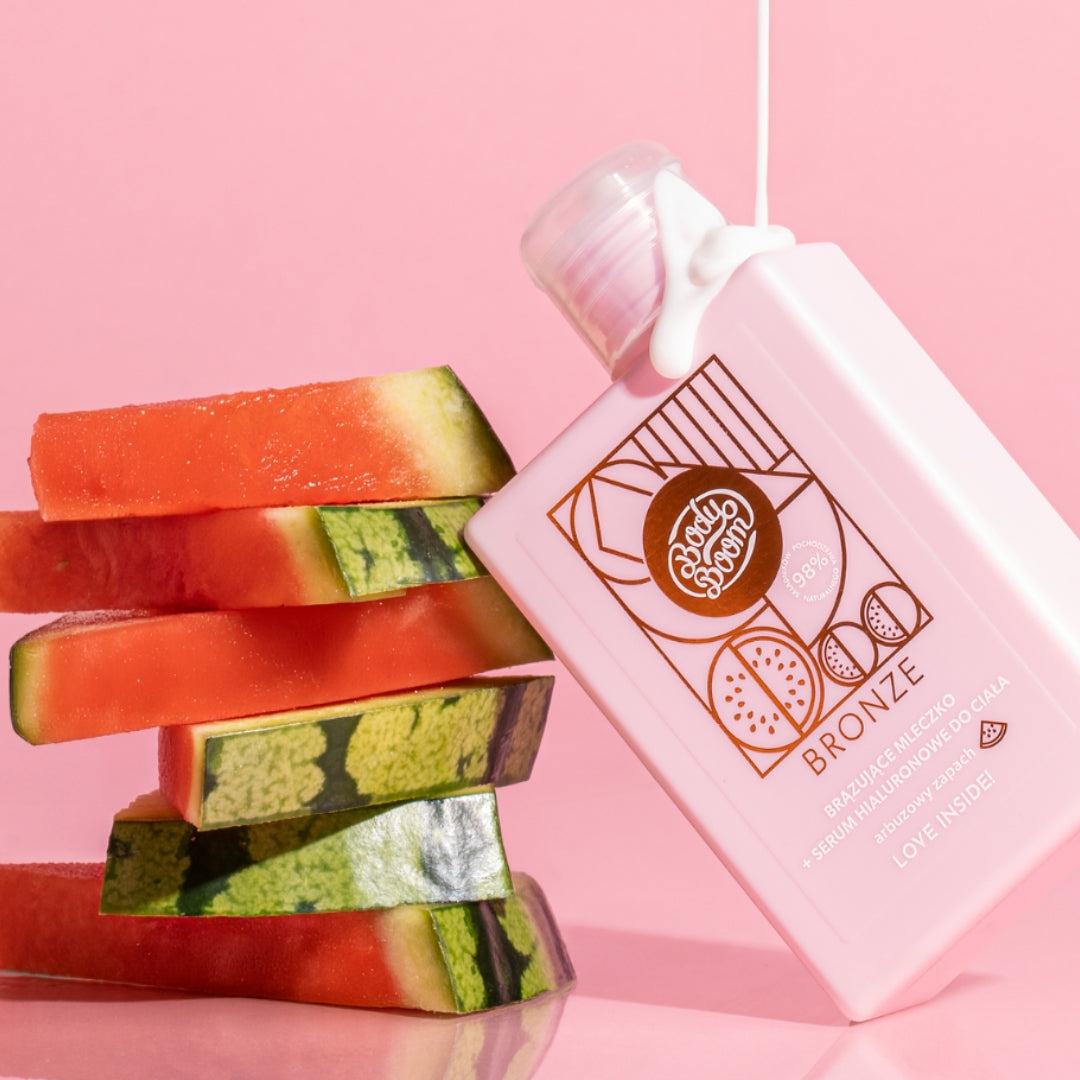 Natural Cosmetics Bronze - Bronzing milk + hyaluronic serum for the body 2in1 140ml