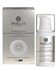 Light Peptide Eye Cream Reducing Dark Cirkles & Puffiness with 3% Caffeine, 1% Tranexamic Acid 15ml - BasicLab - Vesa Beauty