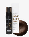 LOVE AT FIRST TAN COCOA KISS Express Tanning Foam with vegan DHA, erythrulose and amber extract 200ml - Veoli Botanica - Vesa Beauty