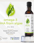 Natural Cosmetics LoveLife Oil mix Omega-3 DHA from algae 250ml