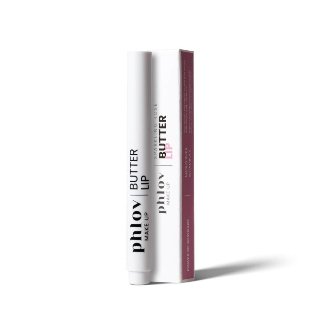 make up BUTTER LIP - SPARKLING ROSE 1.8g - Phlov - Vesa Beauty