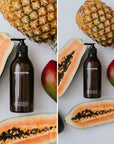 Ministerstwo DAILY pineapple, mango, papaya: Family Shampoo - Gel for Hair & Body 400ml - Ministerstwo - Vesa Beauty