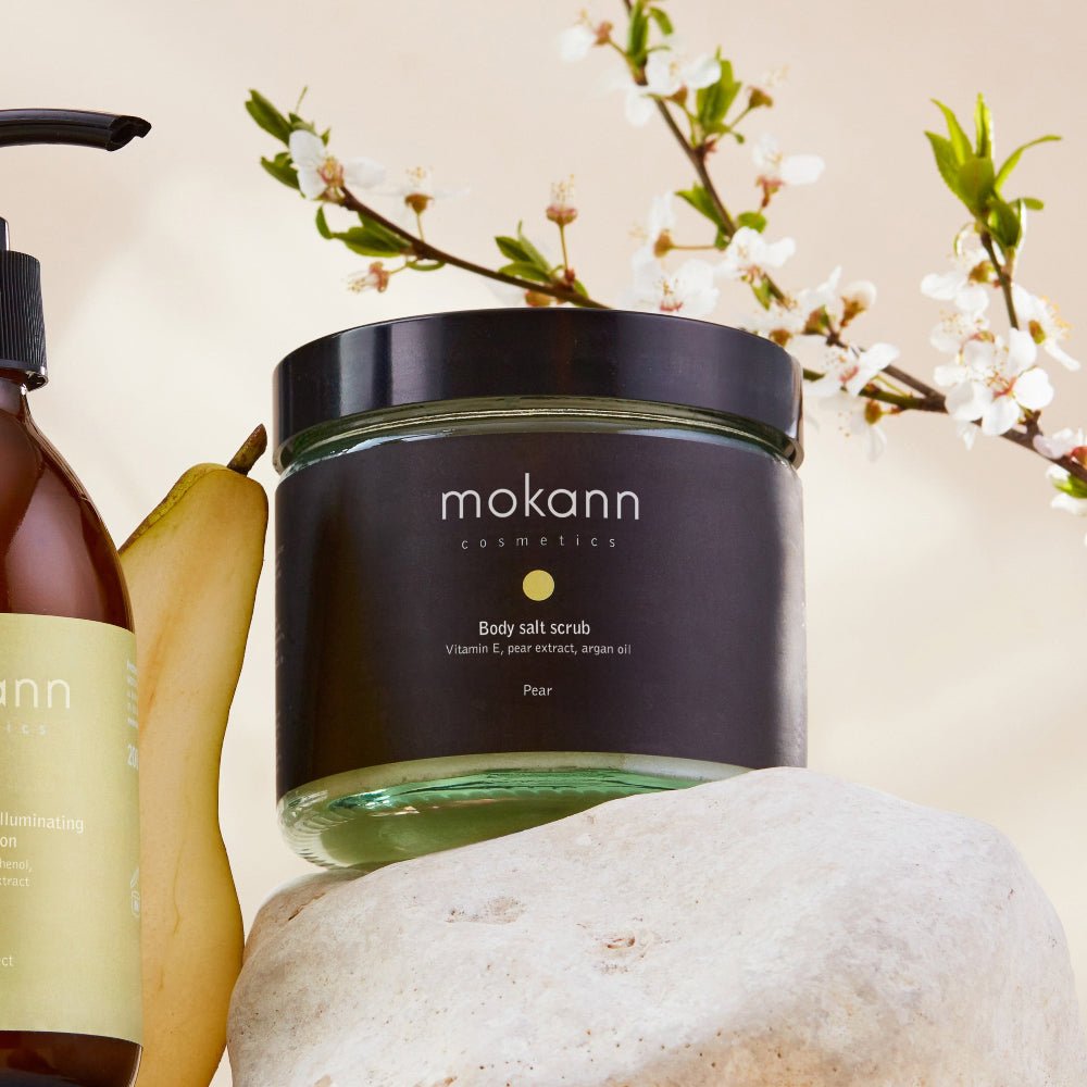 Mokann Body Salt Scrub PEAR 300g - Mokann - Vesa Beauty
