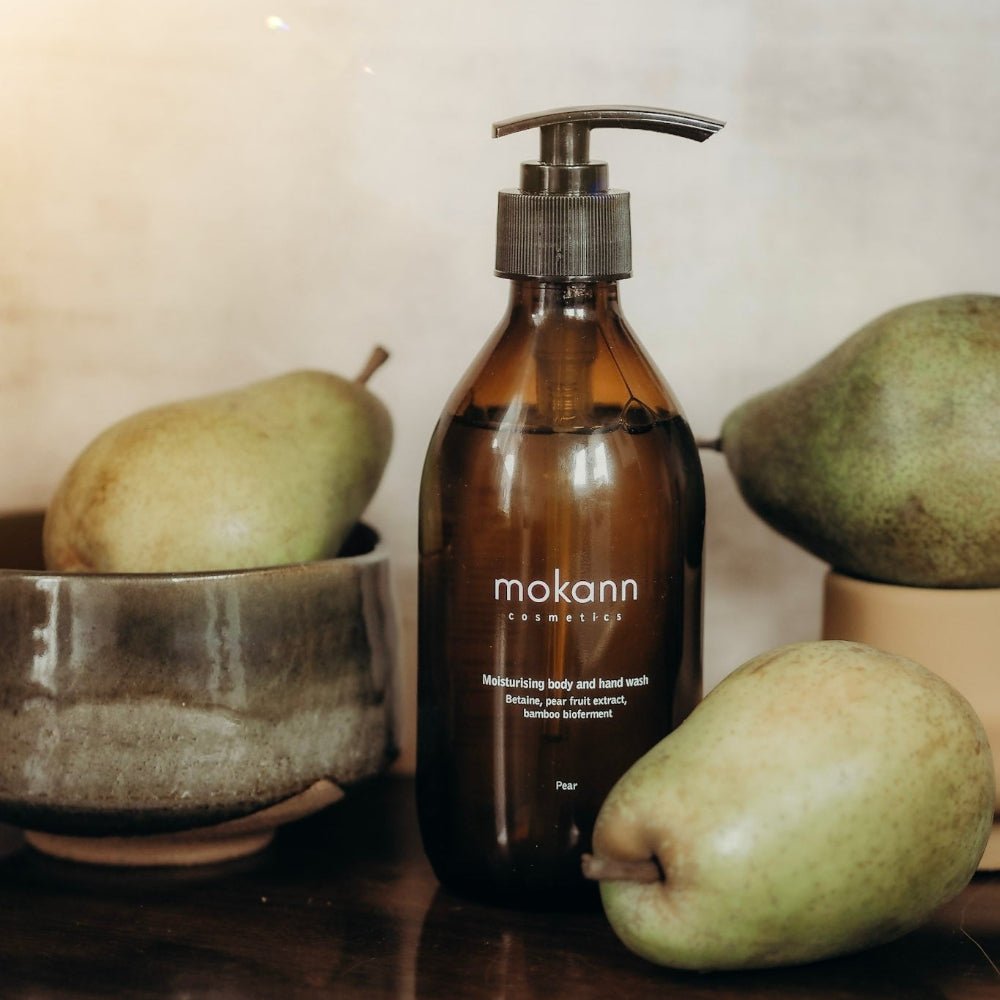 Mokann Moisturizing Body & Hand Wash PEAR 300g - Mokann - Vesa Beauty