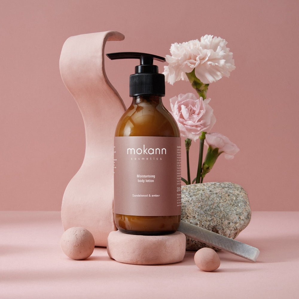 Mokann Moisturizing Body Lotion Sandalwood & Amber 200ml - Mokann - Vesa Beauty
