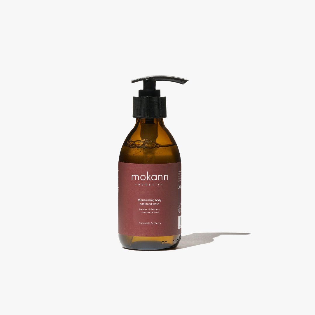 Mokann Moisturizing body wash Chocolate & Cherry 200ml - Mokann - Vesa Beauty