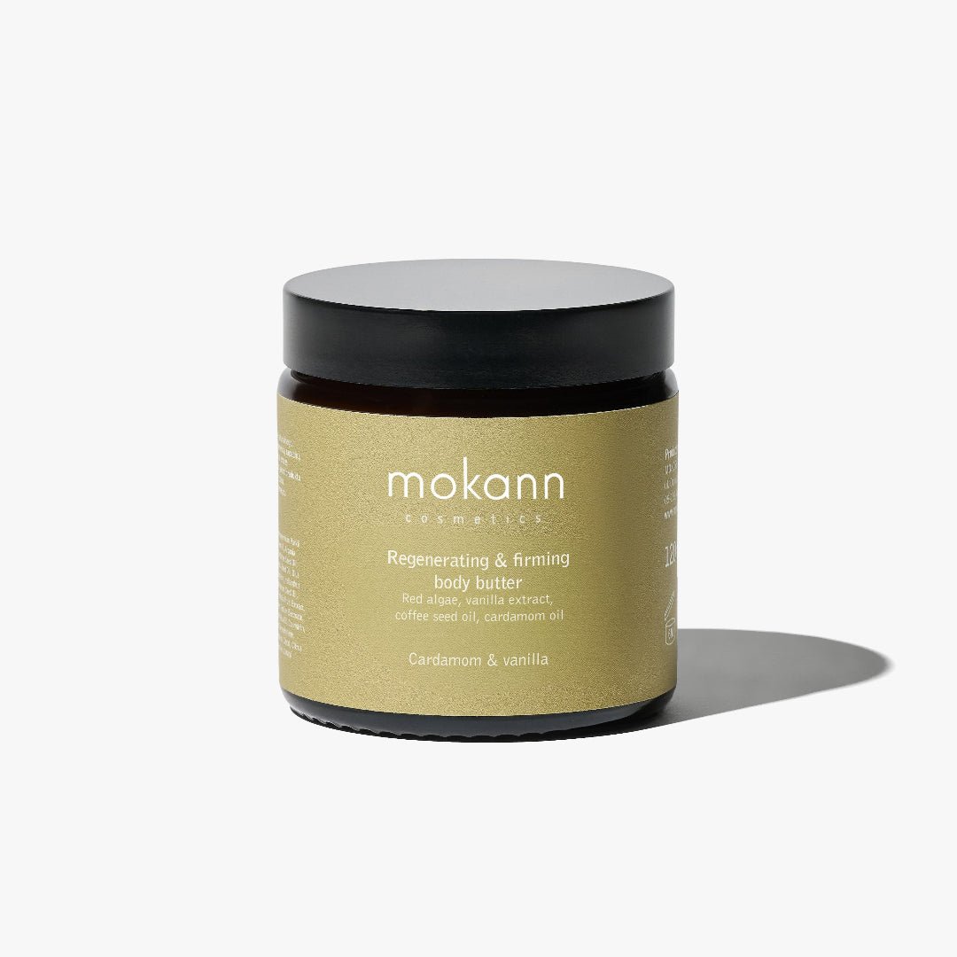 Mokann Regenerating & Firming Body Butter CARDAMOM & VANILLA 120ml - Mokann - Vesa Beauty