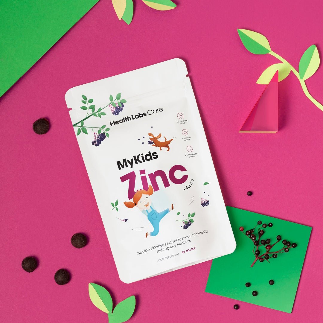 MyKids Zinc - Jellies with zinc for children 60pcs - HealthLabs Care - Vesa Beauty