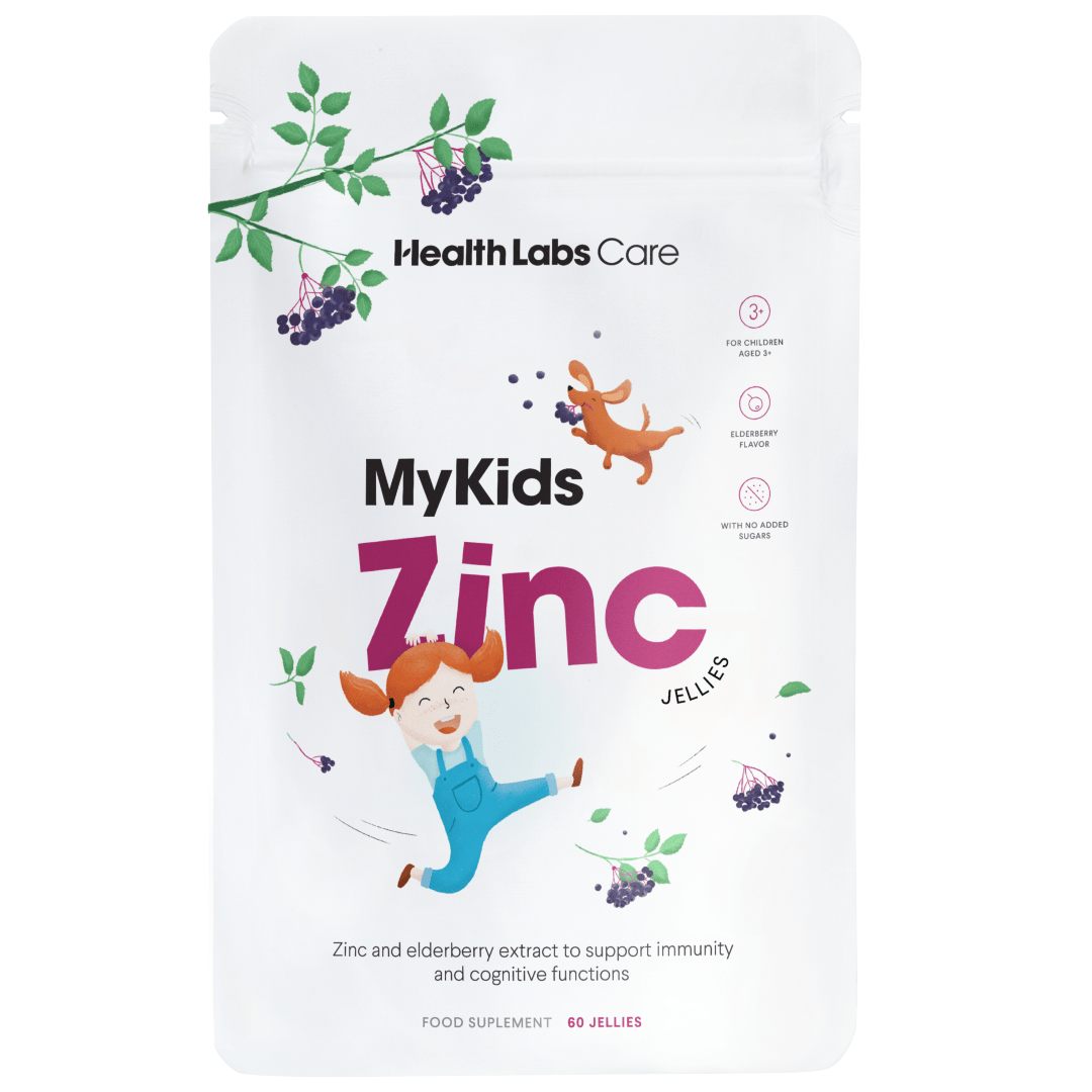 MyKids Zinc - Jellies with zinc for children 60pcs - HealthLabs Care - Vesa Beauty