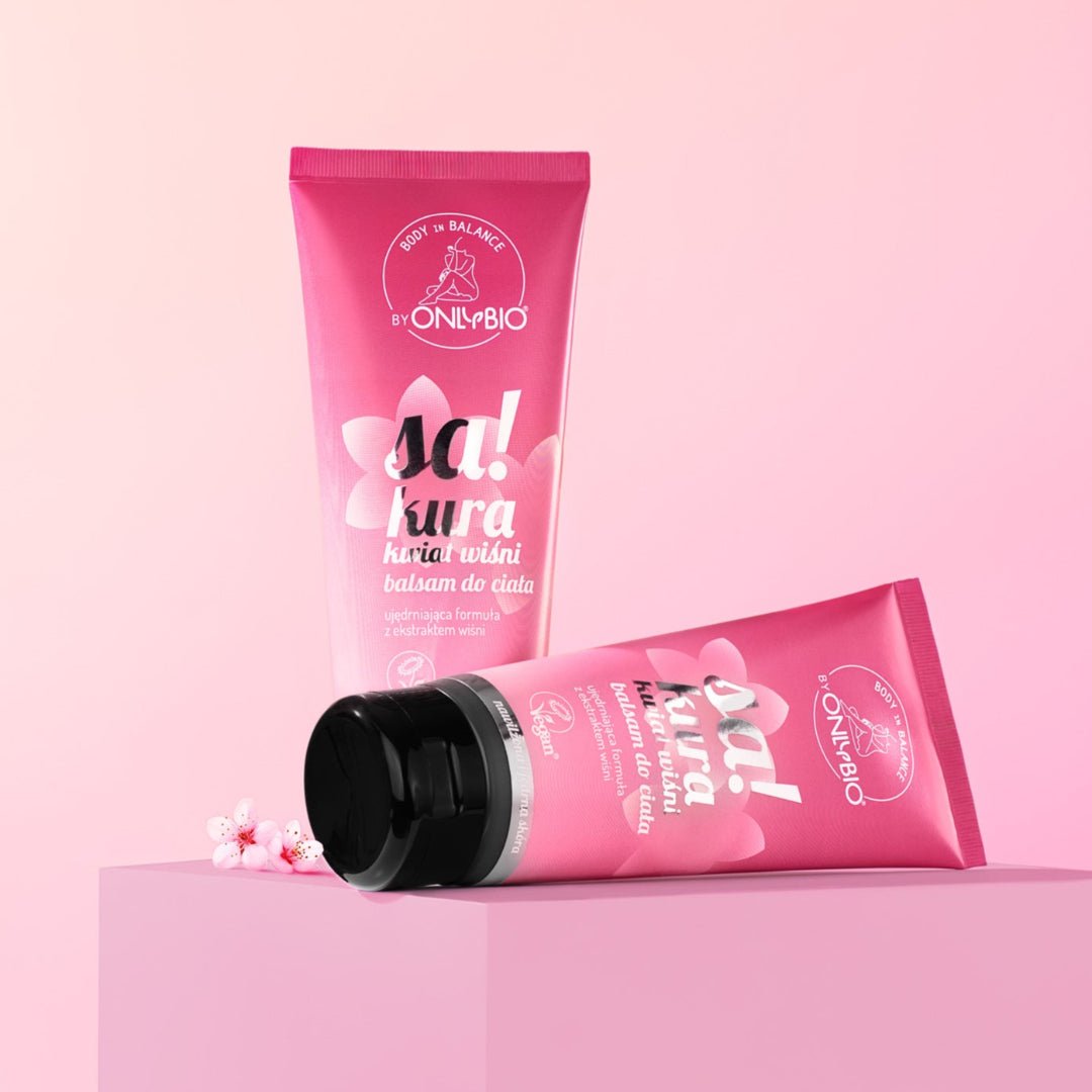 OnlyBio Body in Balance - Body lotion Sakura cherry blossom 200ml - OnlyBio - Vesa Beauty