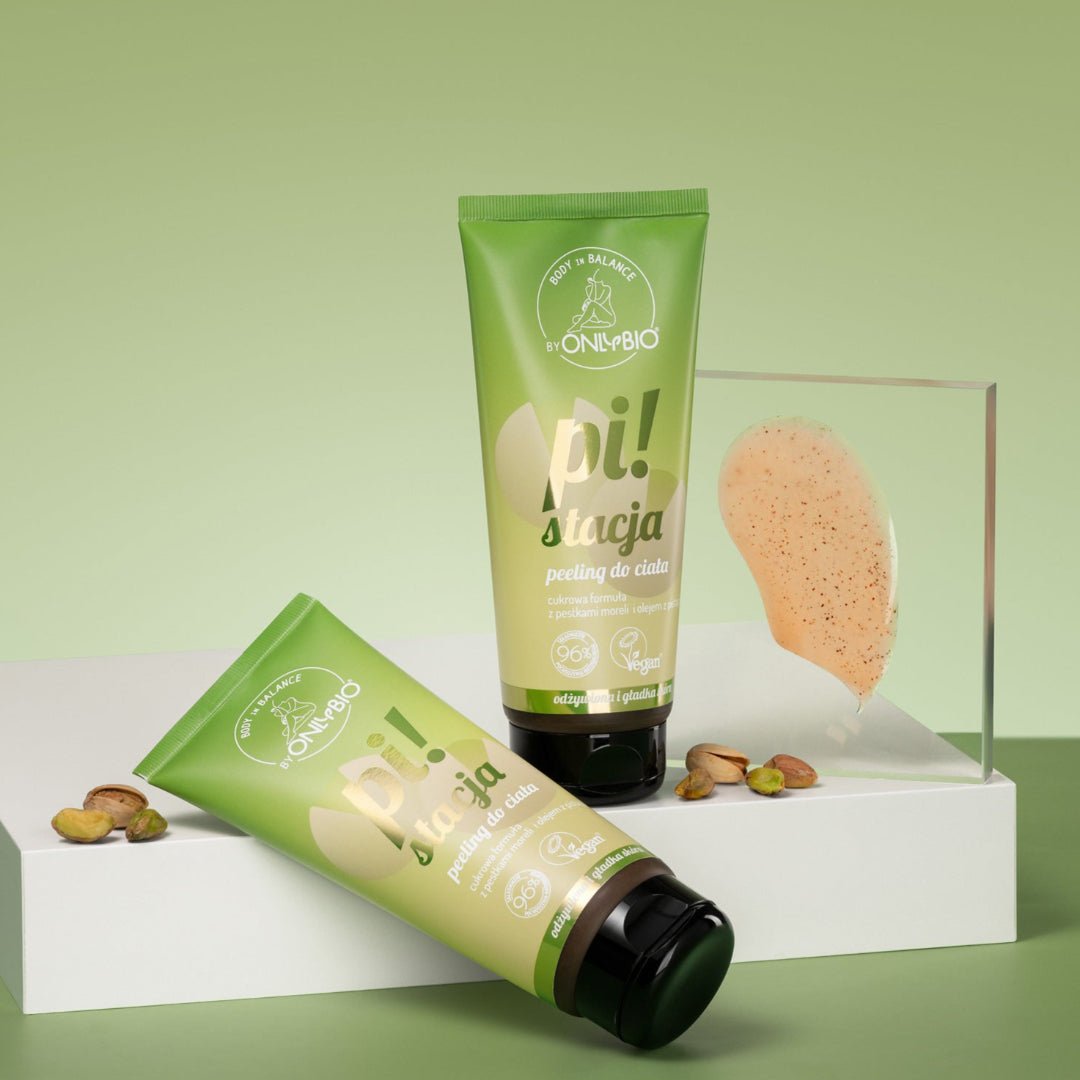 OnlyBio Body in Balance - Body scrub Pistachio 200ml - OnlyBio - Vesa Beauty
