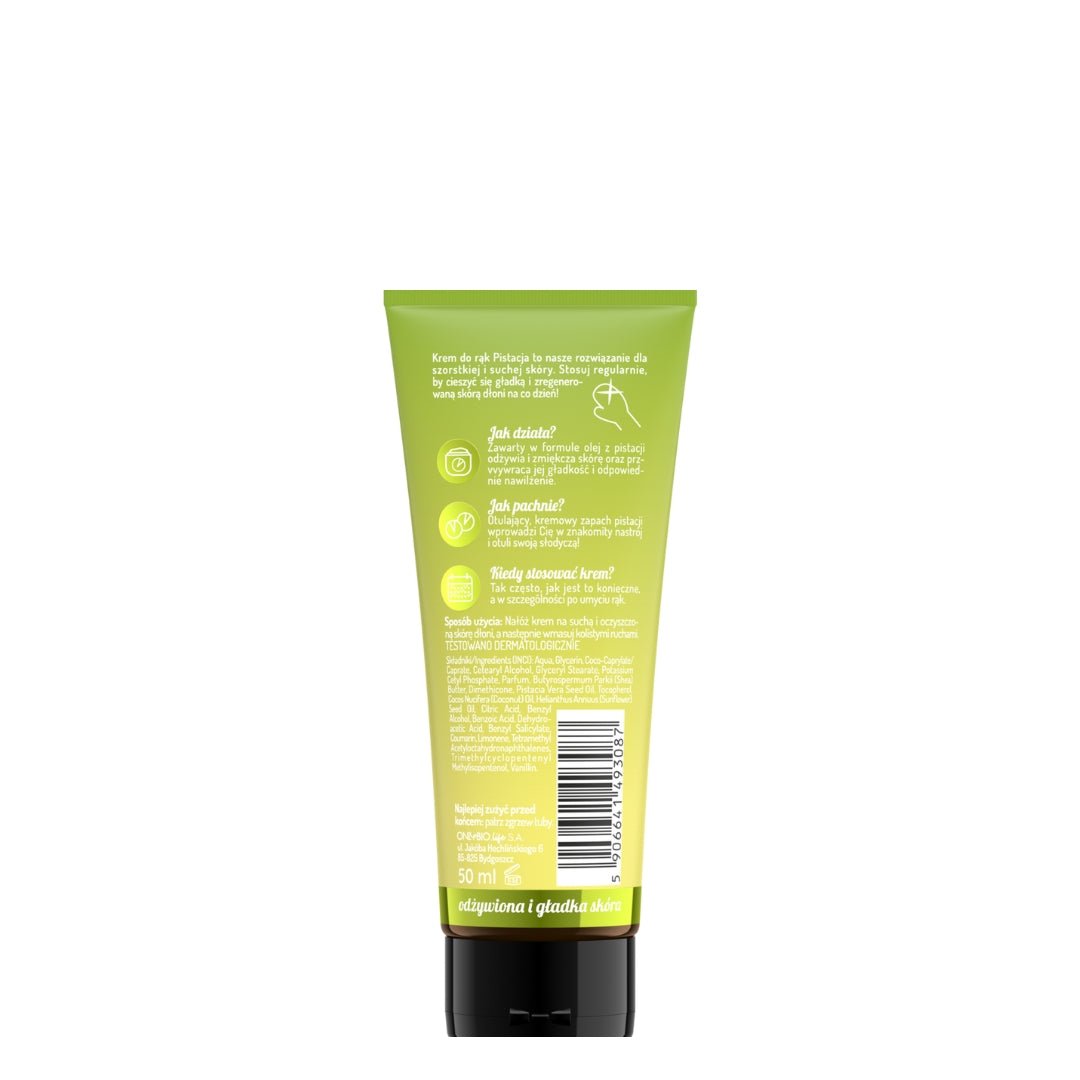 OnlyBio Body in Balance - Hand cream Pistachio 50ml - OnlyBio - Vesa Beauty