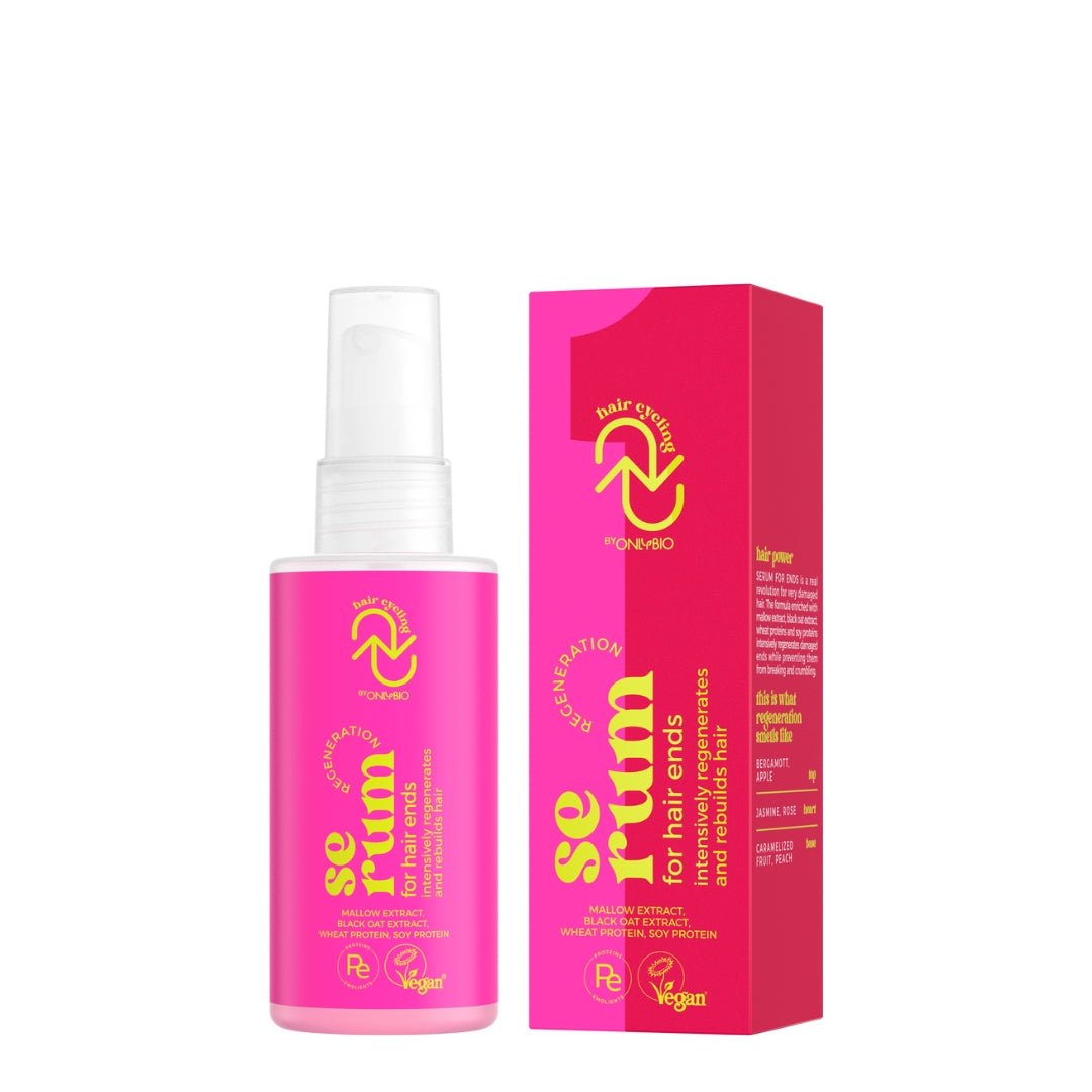 OnlyBio Hair Cycling - Regeneration - Hair Ends Serum 70ml - OnlyBio - Vesa Beauty
