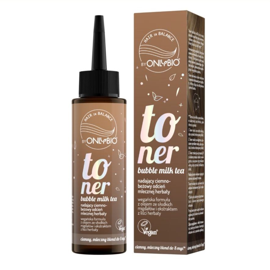 OnlyBio Hair in Balance - Bubble Milk Tea Toner 100ml - OnlyBio - Vesa Beauty