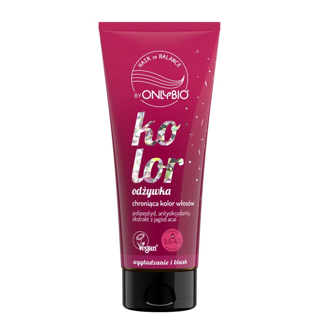 OnlyBio Hair in Balance - Colour - Smoothing & Colour - Protecting Conditioner 200ml - OnlyBio - Vesa Beauty