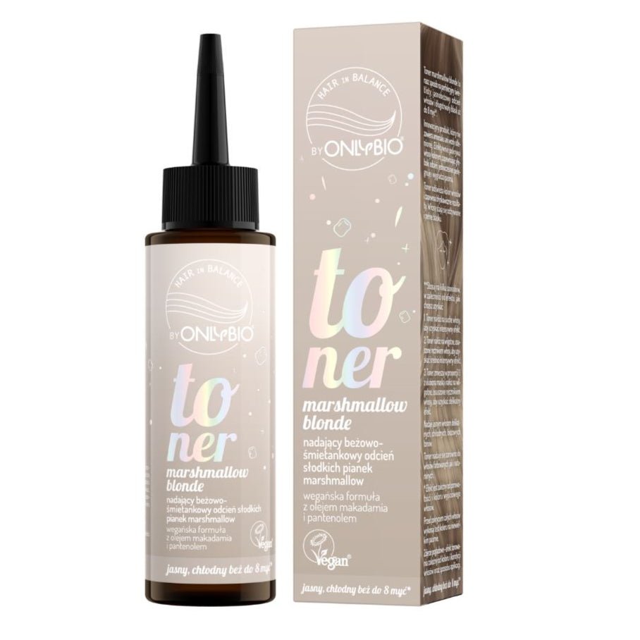 OnlyBio Hair in Balance - Marshmallow Blonde Toner 100ml - OnlyBio - Vesa Beauty