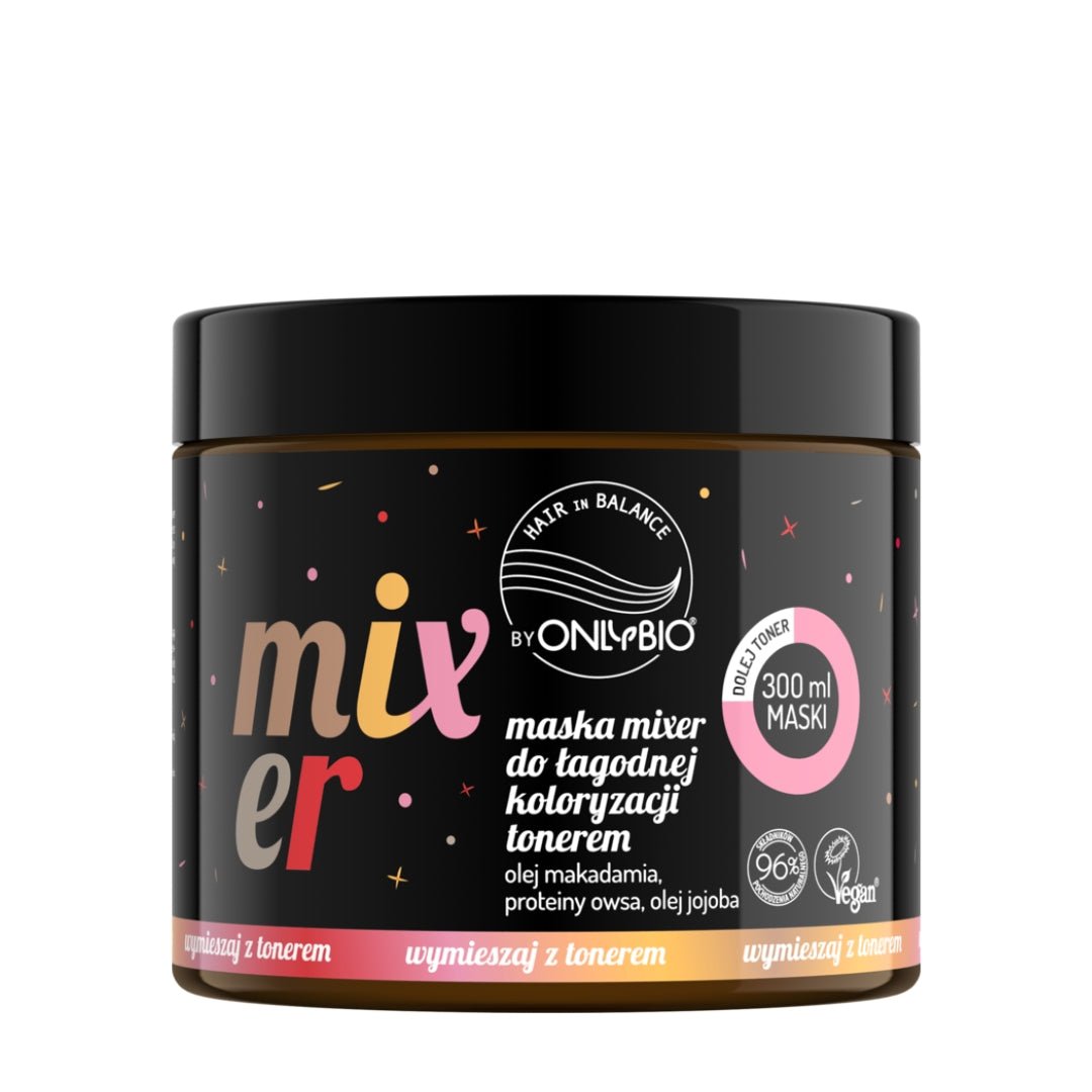 OnlyBio Hair in Balance - MIXER mask for gentle toner colouring 300ml - OnlyBio - Vesa Beauty