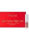 PAESE THE KISS LIPS SET - Liquid Lipstick & Lip Liner - 01 Nude Beige - PAESE - Vesa Beauty