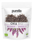 Purella Chia BIO - Fiber + Omega3 200g - Purella Superfoods - Vesa Beauty