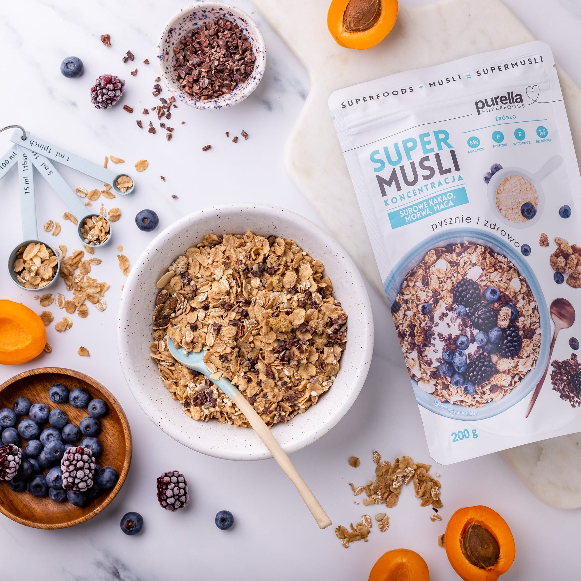 Purella Super Muesli Focus 200g - Purella Superfoods - Vesa Beauty