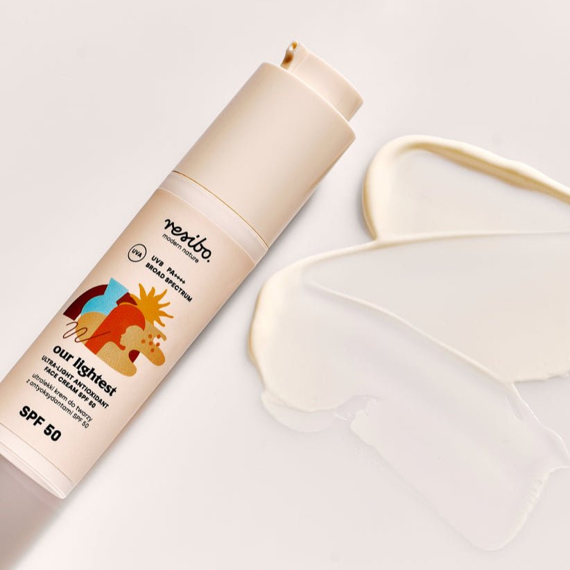 Resibo OUR LIGHTEST Ultra - light Antioxidant Face Cream SPF50 50ml - Resibo - Vesa Beauty