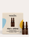 RISE & SHINE 5 - Day Brightening & Firming Treatment with Vitamin C & DMAE 10ampoules x 1ml - Resibo - Vesa Beauty