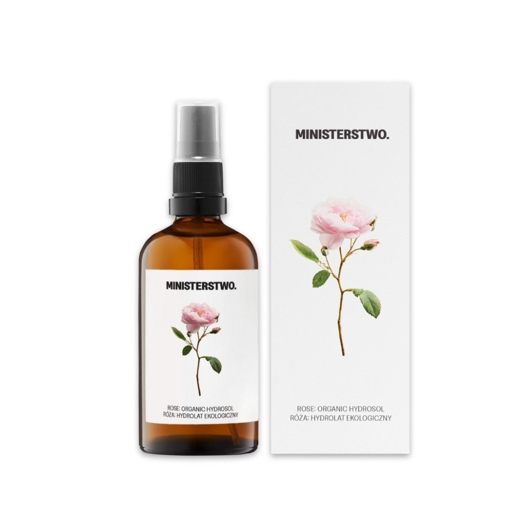 ROSE: Organic Hydrosol 100ml - Ministerstwo - Vesa Beauty