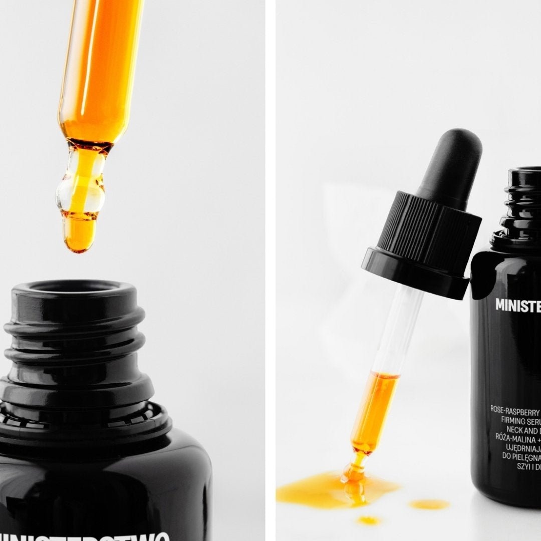 ROSE - RASPBERRY +Coenzyme Q10 - Firming serum for face, neck & decollete 30ml - Ministerstwo - Vesa Beauty