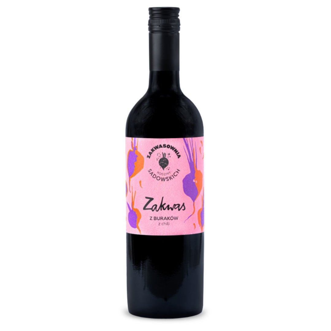 Sadowski Bee Gardens Beetroot kvass with chilli 750ml (back in autumn) - Pasieki Sadowskich - Vesa Beauty