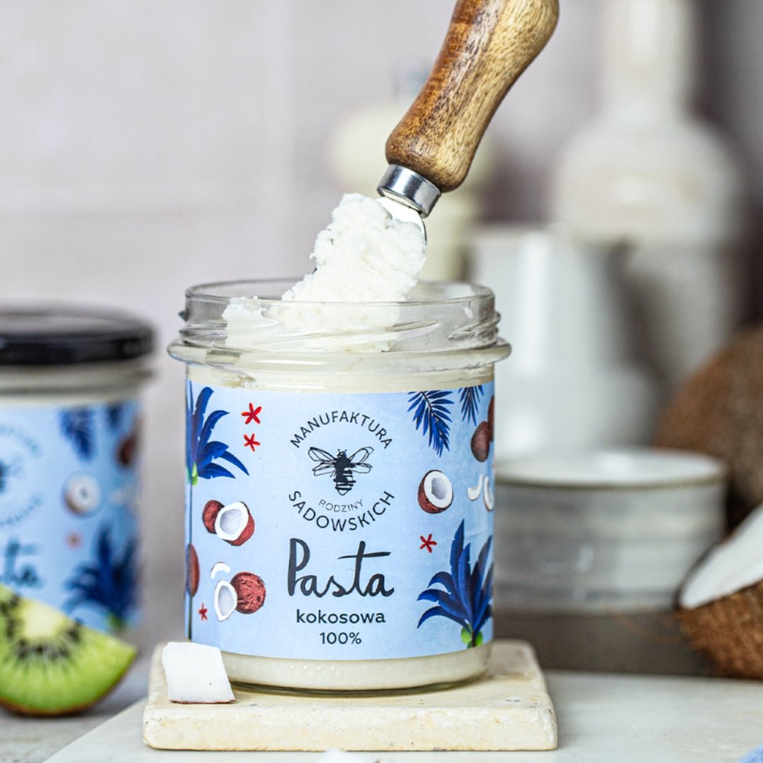 Sadowski Bee Gardens Coconut Paste 300g - Pasieki Sadowskich - Vesa Beauty